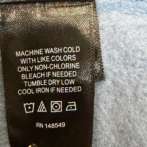 Kenneth Cole Crewneck Sweatshirt Mens XL Blue City Dweller Logo Fleece NWT - Picture 11 of 13